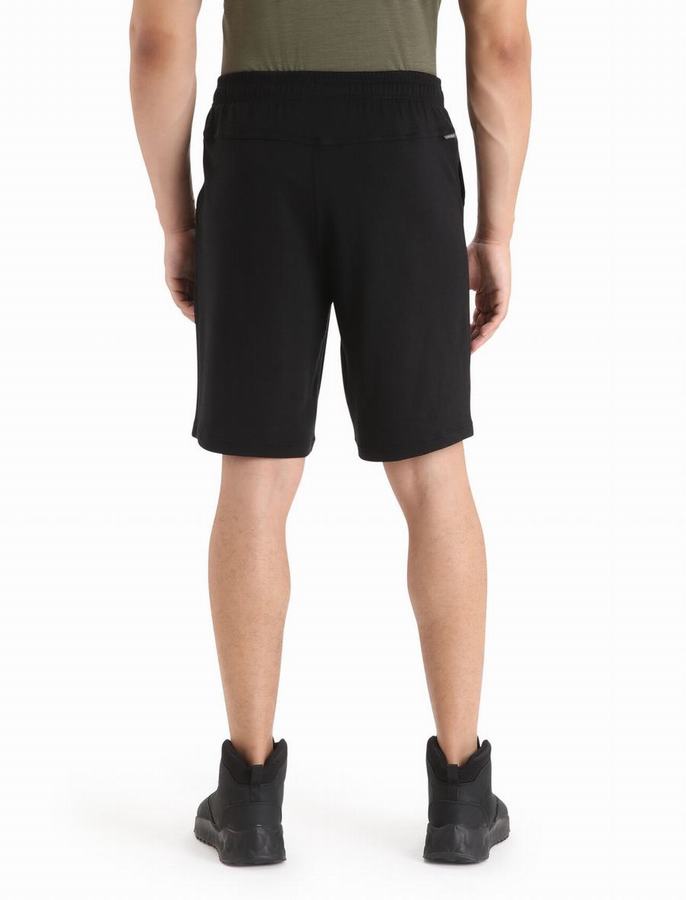 Bermudas Icebreaker Merino Shifter Hombre Negros | KYP4591CJ