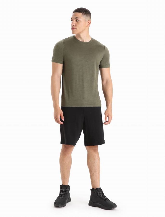 Bermudas Icebreaker Merino Shifter Hombre Negros | KYP4591CJ