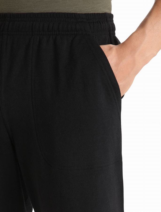 Bermudas Icebreaker Merino Shifter Hombre Negros | KYP4591CJ