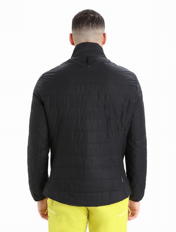 Chaquetas Icebreaker MerinoLoft™ Hombre Negros | CNF498GT