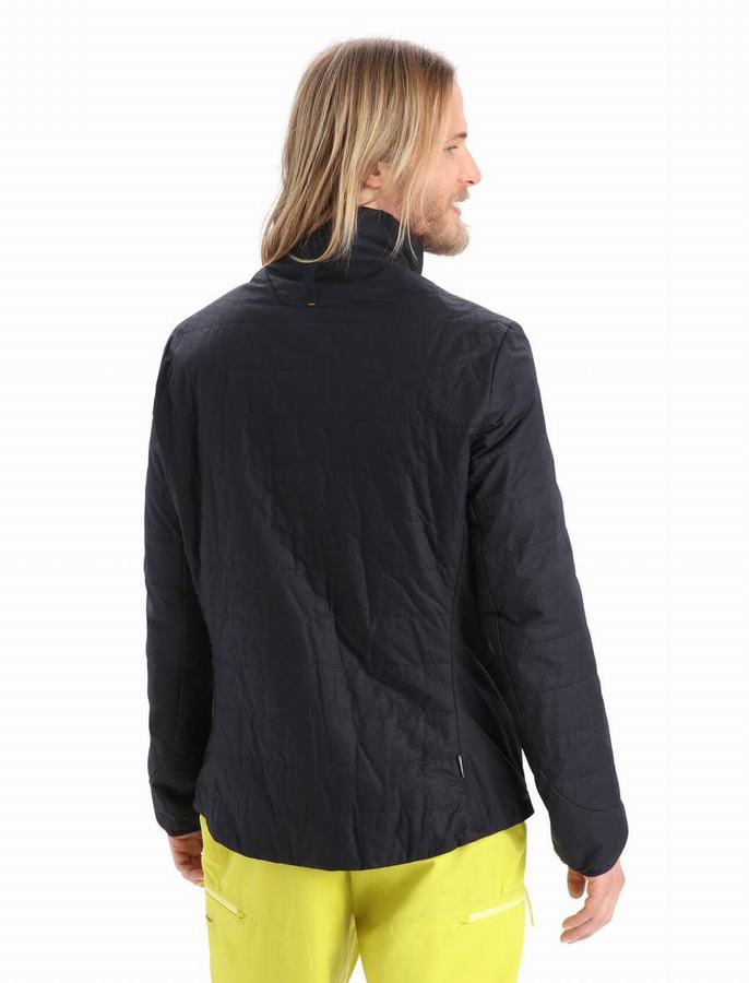 Chaquetas Icebreaker MerinoLoft™ Hombre Azul Marino | DGO2894NC