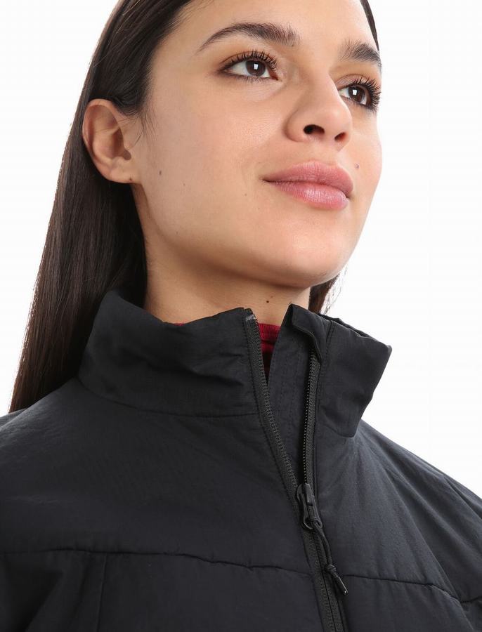 Chaquetas Icebreaker MerinoLoft™ Mujer Negros | ZMK8128KL