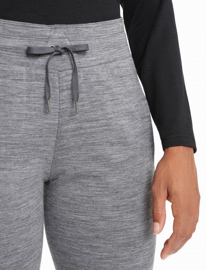 Pantalones Icebreaker Merino Crush Mujer Grises | ICY2164AI