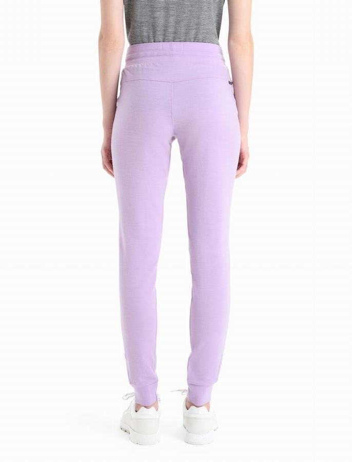 Pantalones Icebreaker Merino Crush Mujer Morados Claro | XNS6456BP