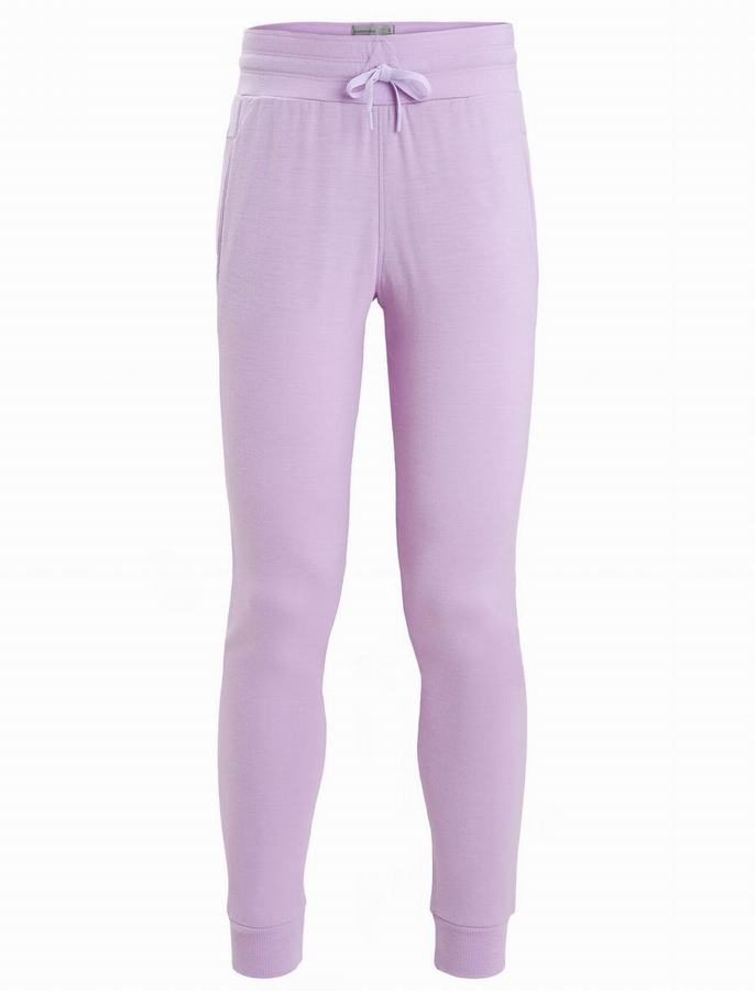 Pantalones Icebreaker Merino Crush Mujer Morados Claro | XNS6456BP