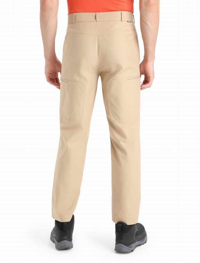 Pantalones Icebreaker Merino Hike Hombre Marrom | PDU969CP