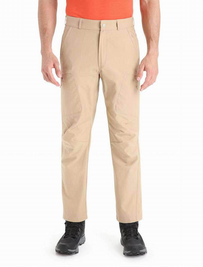 Pantalones Icebreaker Merino Hike Hombre Marrom | PDU969CP