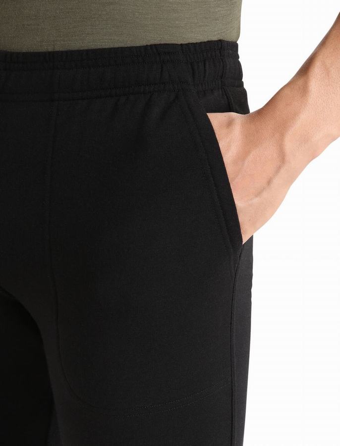 Pantalones Icebreaker Merino Shifter Hombre Negros | KUE4621LD